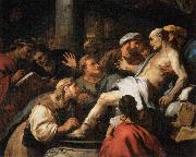 Luca  Giordano The Death of Seneca oil painting reproduction